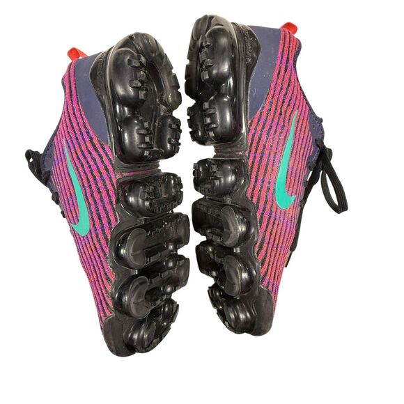 Nike vapormax flyknit pink Navy size 7Y EU40 - Picture 2 of 6